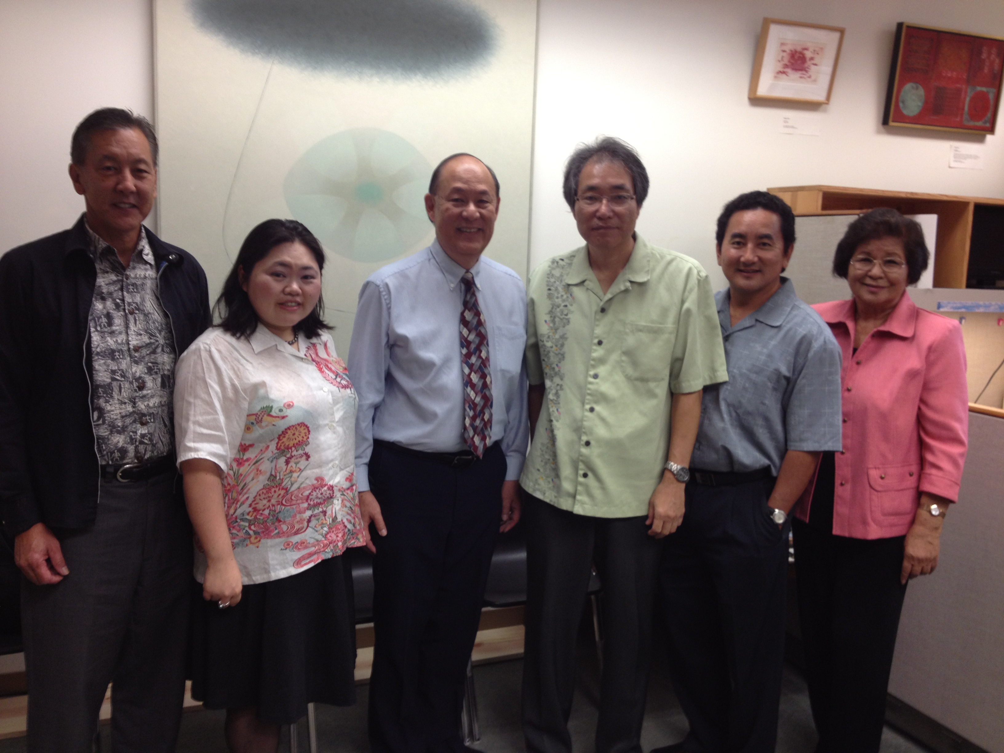 Hawaii Okinawa Association Officials