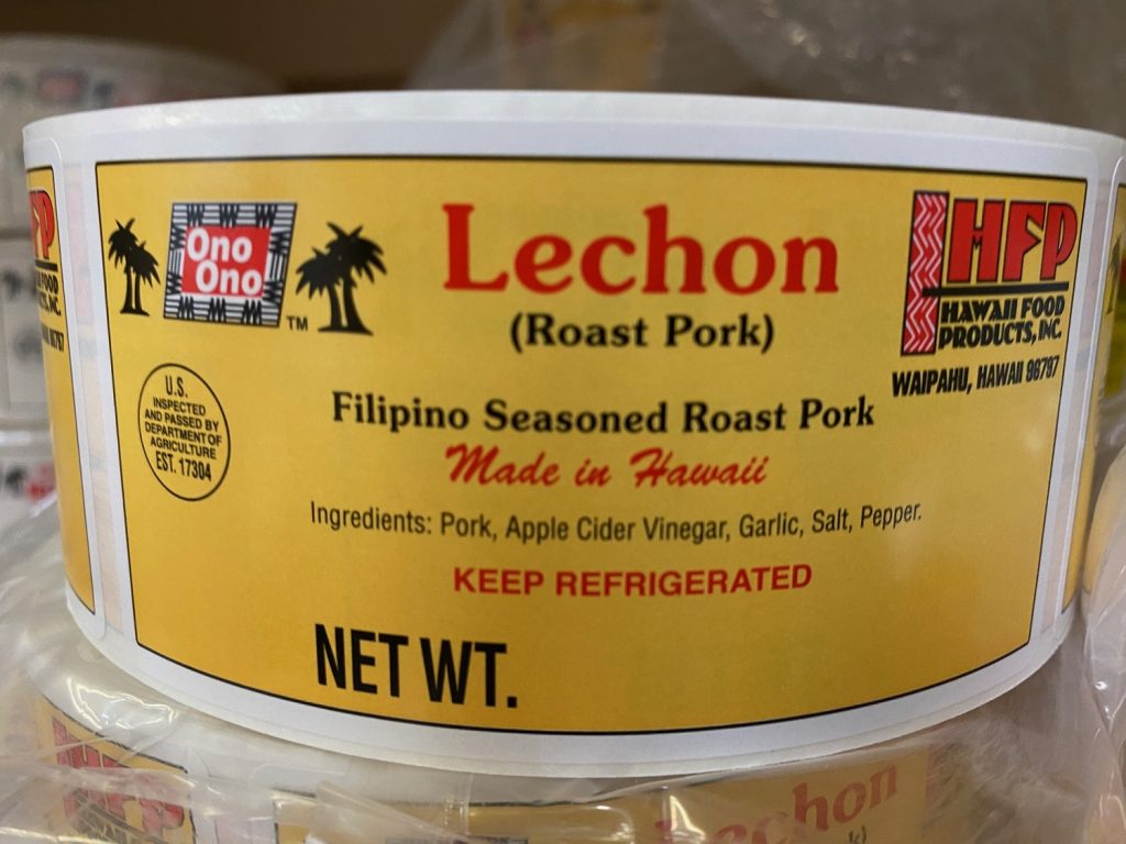 Hawaii Food Products Product