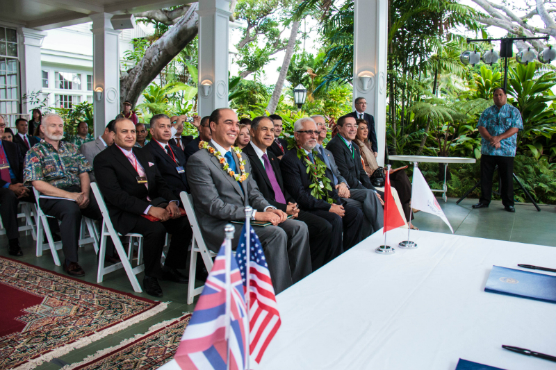 Sister State Signing Ceremony & Official Opening Ceremony of His Majesty King Mohammed VI Week in Hawaii