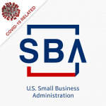 SBA logo COVID tag