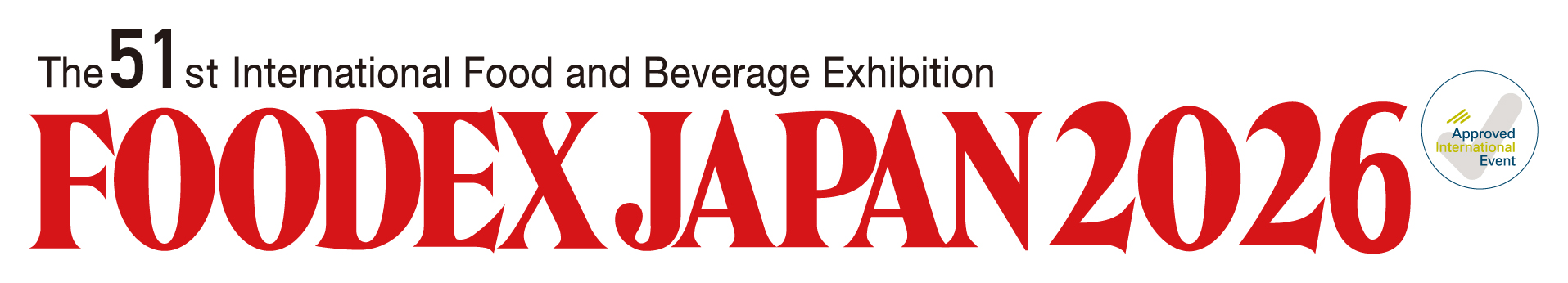 Foodex 2026 logo